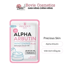 Vỉ 10 Viên Bột Kích Trắng Kyra Alpha Arbutin 3 Plus Đêm, Ngày UV Giúp Da Trắng Mịn Hàng Thái Lan Chính Hãng