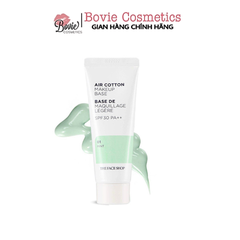 Kem lót kiềm dầu và hiệu chỉnh tông da The Face Shop Air Cotton Makeup Base SPF30 PA++ TFS 40ml