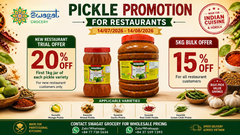 PICKLE PROMOTION ANNOUNCEMENT FOR RESTAURANTS