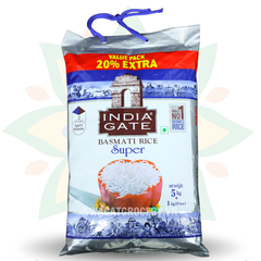 Gạo INDIA GATE BASMATI SUPER 1KG