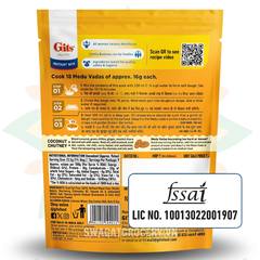 Bột làm bánh GITS INSTANT MIX VADA 200GM