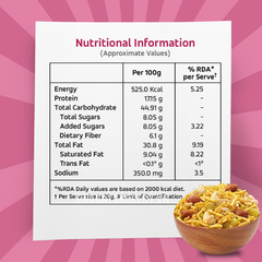 Bánh Snack HALDIRAM DRY FRUIT MIX 200GM