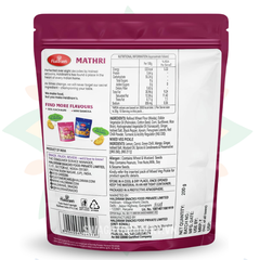 Bánh snack HALDIRAM MATHRI 200GM