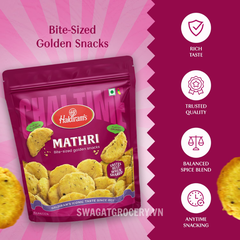 Bánh snack HALDIRAM MATHRI 200GM