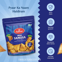 Bánh Snack HALDIRAM MINI SAMOSA 200GM
