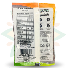 HATHI BLACK MUSTARD SEEDS BIG 100GM