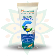 Sữa Rửa Mặt Sáng Da Việt Quất Himalaya Blueberry Brightening Face Wash With Vitamin C 50ml