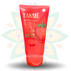 Gel Rửa Mặt Dâu Tây Lakme Blush & Glow Strawberry Facial Cleansing Gel 50g