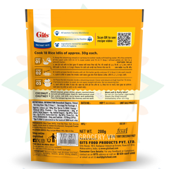 Bột làm bánh GITS RICE IDLI INSTANT MIX 200gr - New