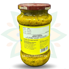 Sốt ớt xanh SWASTIKS GREEN CHILLI PICKLE 400GR