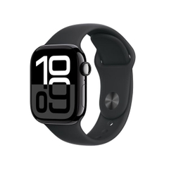 Đồng hồ Apple Watch Series 10 GPS + Cellular 46mm Jet Black (Vỏ Nhôm Dây Black Sport Band - S/M) (MWY33SA/A)