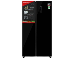 Tủ lạnh Sharp Inverter 442 lít Side By Side SJ-SBX440VG-BK