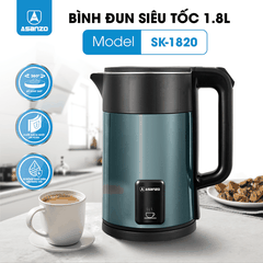 Bình đun siêu tốc Asanzo SK-1820