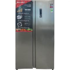 Tủ lạnh Sharp Inverter 600 lít Side By Side SJ-SBXP600V-DS