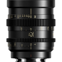 DzoFilm Thypoch Simera-c 75mm T1.5 Cine line FF Prime E-Mount Black