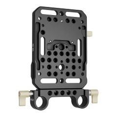 ZGCINE VR-Kit 1 V-Lock Mount Battery Plate with Dual 15mm Rod Clamp
