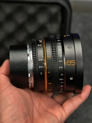 Dulens APO Mini Prime T2.4 4-Lens Kit (ARRI PL & Canon EF) 31, 43, 58, 85mm likenew kèm cage chống sốc