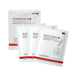 Mặt nạ rau má Hàn Quốc CENTELLIAN 24+ Madeca Derma Mask II dưỡng ẩm, nâng cơ, giảm nếp nhăn, sáng da