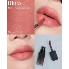 Son Kem Lì DINTO Thuần Chay Blur Finish Lip Tint 4 màu Bền Màu Lâu Trôi