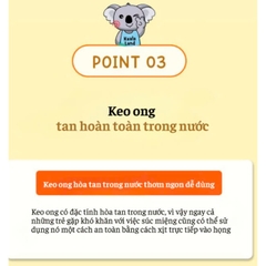 Xịt họng keo ong cho bé Koala Land Propolis Spray