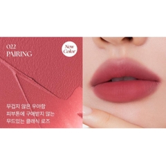 Son kem lì thuần chay Muzigae Mansion Objet Liquid, son môi Hàn Quốc, 6g