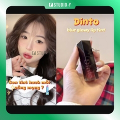 Son Kem Lì DINTO Thuần Chay Blur Finish Lip Tint 4 màu Bền Màu Lâu Trôi