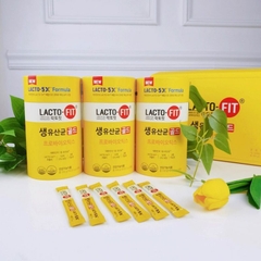 LACTO-FIT GOLD - MEN VI SINH  BỔ SUNG LỢI KHUẨN CẢI THIỆN ĐƯỜNG RUỘT