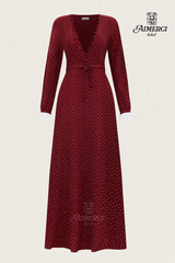 ÔME DRESS ĐỎ ĐÔ - VINTAGE MUSLIN