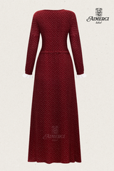 ÔME DRESS ĐỎ ĐÔ - VINTAGE MUSLIN