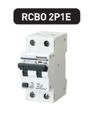BBDE21031CNV - Cầu dao chống giật RCBO 2P 10A Panasonic, 30mA