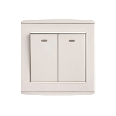V4.0GK22 - Bộ công tắc đôi 2 chiều Uten