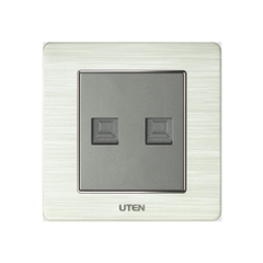 V6.0G-2PC - Bộ ổ cắm Internet đôi Uten