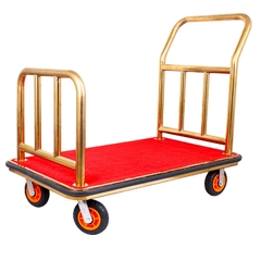 Xe đẩy hành lý khách sạn inox