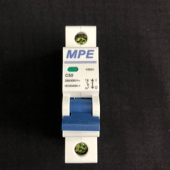 Aptomat MCB 1 cực, 50A, 6kA