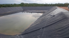 Bạt lót ao cá hồ tôm HDPE 0,5mm
