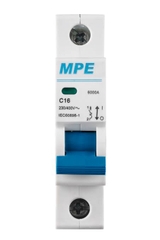 Aptomat MCB 1 pha, 16A, 6kA