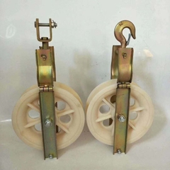 Puly nhựa kéo dây điện đường kính 320x75mm