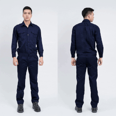 Quần áo bảo hộ lao động màu tím than