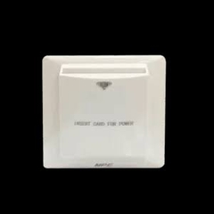 Bộ công tắc dùng thẻ 25A có thời gian chậm KT86x86mm