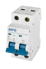 Aptomat MCB 2 pha, 50A, 4.5kA