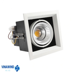 Đèn LED Downlight AT12 125x125/9Wx1.DA 4000K
