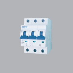 Aptomat MCB 3 pha, 63A, 6kA