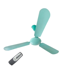 Quạt trần vinawind QT 1400X 3 cánh nhôm, màu xanh, có điều khiển