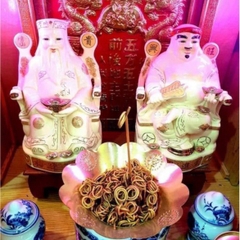 Hương Nhang Thần Tài Thái Lan 185 nén - Hương Sạch, Ít Khói Cuộn Tàn Tài Lộc