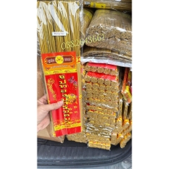 Hương Nhang Thần Tài Thái Lan 185 nén - Hương Sạch, Ít Khói Cuộn Tàn Tài Lộc
