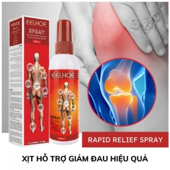 Xịt Giảm Đau Nhanh Rapid Relief Spray Hỗ Trợ Gi.ảm Đau Nhức, Căng Cơ, Các Vết Sưng Tím 100ml - HTHshop102