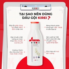 Dầu gội Kirozi, kirei Nhật Bản sạch gàu nấm- Chai 120ml - HTshop