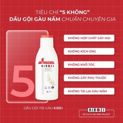 Dầu gội Kirozi, kirei Nhật Bản sạch gàu nấm- Chai 120ml - HTshop
