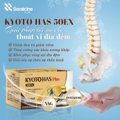 Viên Uống Kyoto Has 50Ex Plus , Kyotohas 50Ex Cải Thiện Tình Trạng Xương Khớp - Hộp 30 Viên - HTHshop102