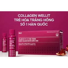 Collagen Wellit Booster Ample Nước uống Trẻ Hóa Da Hàn Quốc - HTHshop102